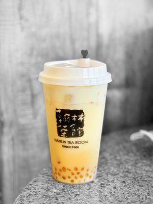 Jade Green Milk Tea with agar boba | ig: eats.w.eva