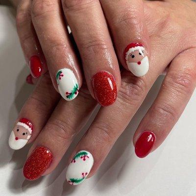 Santa nails anyone?