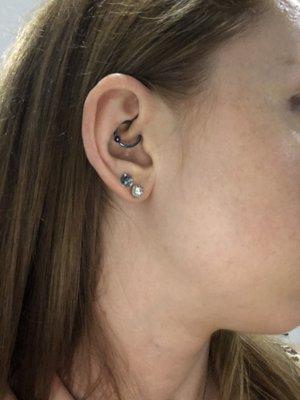 Daith piercing