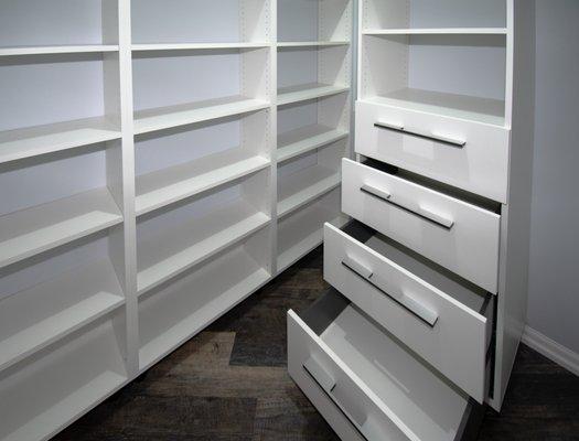 Custom closet.