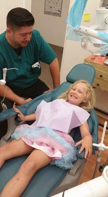 The Dental Assistant was very warm hearted and caring