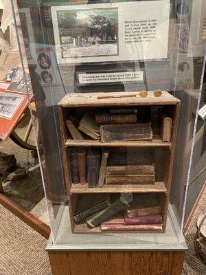 Bookshelf from the Donner Party