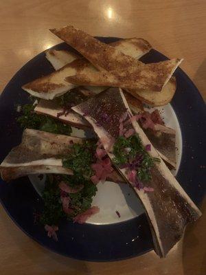 First time eating bone marrow.