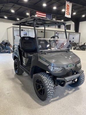 Envy Golf Carts are here at Ardmore Equipment!