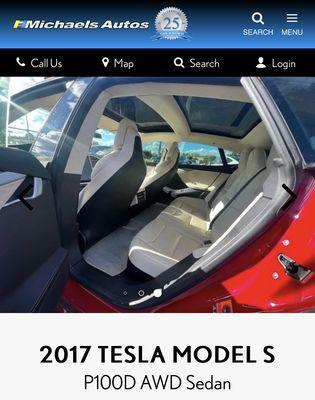 Unique packages in our wide variety of Teslas