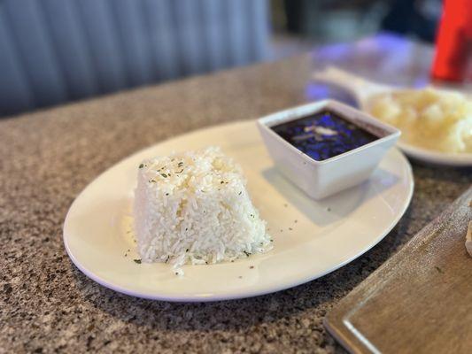 Best black beans and rice I have had in a while...