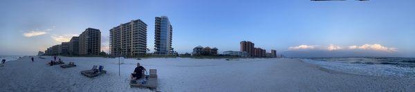 Orange beach condos strip