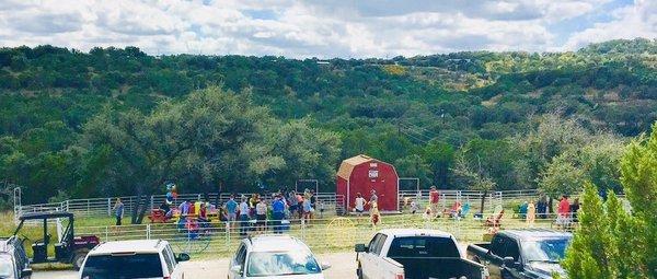 Creekrow Farm on-site party yard