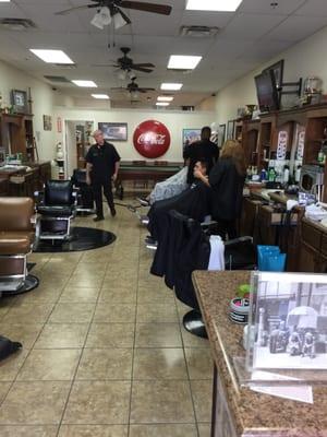 A simple and classic look barbershop here at Classic Cuts!