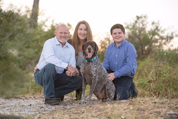 The Carlock Family - Don, Ann, Cooper, and Harley