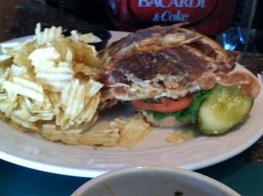 Soft crab sandwich  Yum!