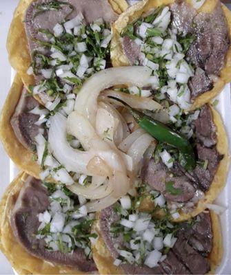 Tacos de lengua