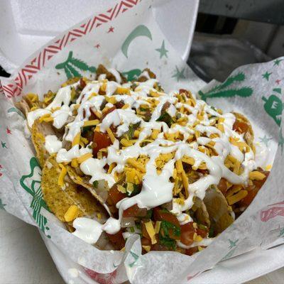 Loaded Nachos con Carne