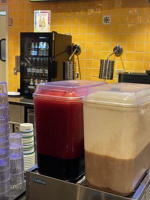 Aguas frescas - Jamaica and Horchata