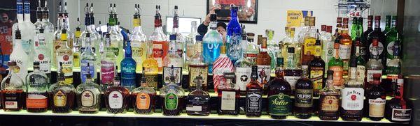 Some of the Liquor we offer