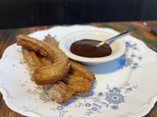 Fried Churros Bites