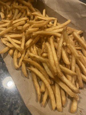 A large order of super stale fries