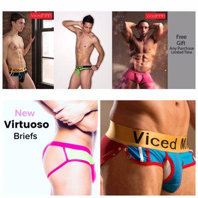 For a limited time when you buy from myvicedman.com receive a free gift. Choose an underwear free from 3 different collections