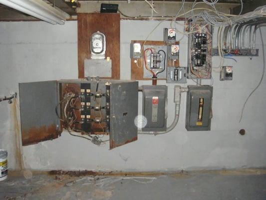 Flooded Electrical Equipment