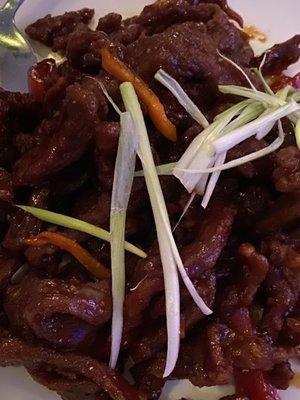 Szechuan Crispy Shredded Beef