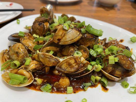 Stir Fried Clam with Fermented Black Bean Sauce