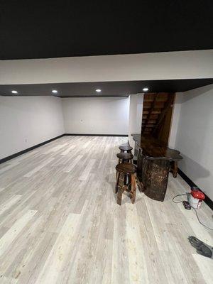 Basement remodel