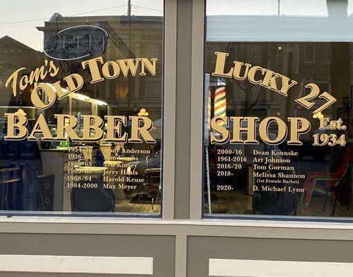 1934 - The oldest running shop in town, been in the same place for 90 years