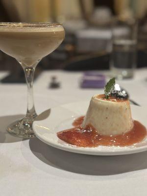 Panna cotta Tiramisu martini