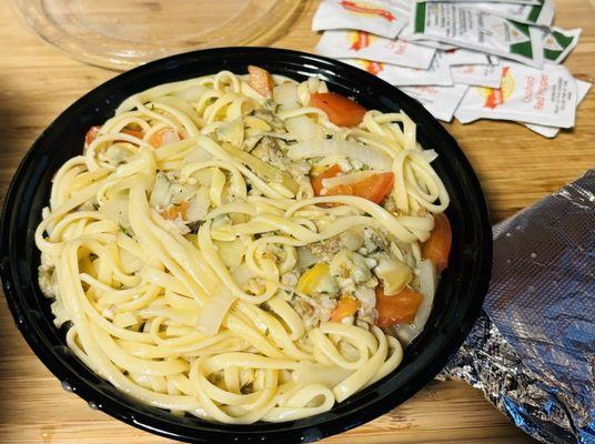 Linguini with Clams