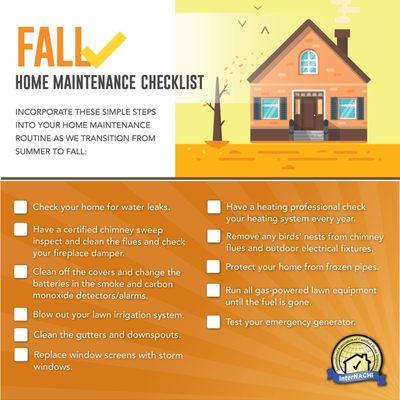 Fall Checklist