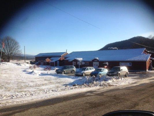 Still open in the winter even if you think it is too cold for ice cream.  Photo courtesy of a friend.