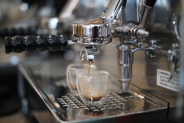 New Espresso machine!  #donuts #icecream #coffee #espresso