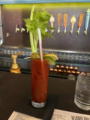 Bloody Mary - good , but would be better without the liquid smoke