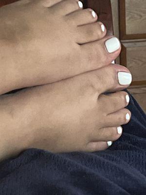 Standard gel pedicure