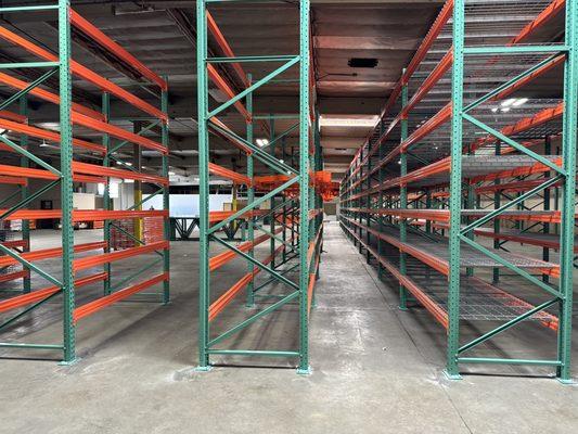 The new racking OCMH installed..