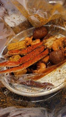 Crab legs & shrimp boil