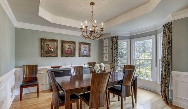 BEFORE - Existing dining room pre-reno.