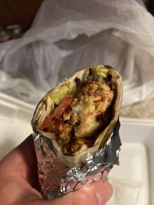 Chicken Shish Wrap