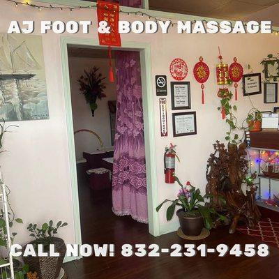 Welcome To AJ Foot & Body Massage