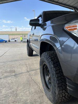 KMC WHEELS w/ FALKEN WILD PEAK TIRES
2021 TACOMA SR