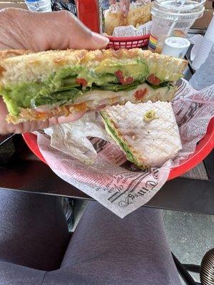 Avocado melt