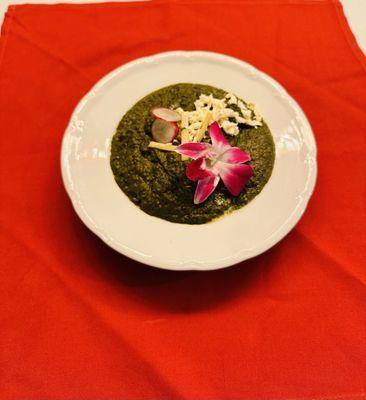 Saag paneer