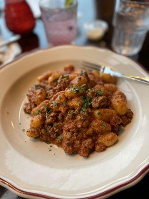 Gnocchi Bolognese