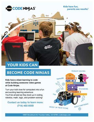 Code Ninjas- Fountain Valley