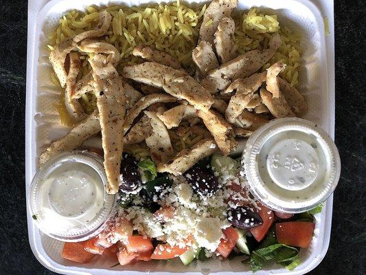 Chicken Gyro Platter