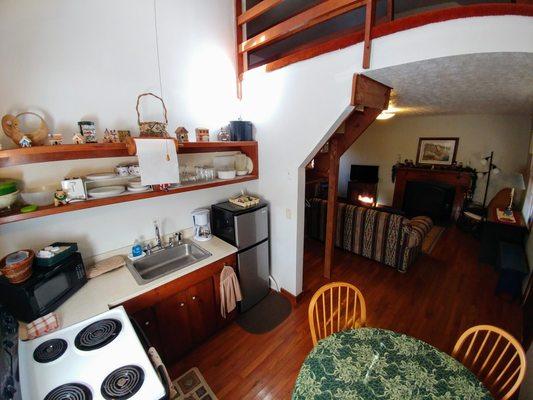 All cabins have fully furnished and appointed kitchens.