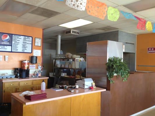 The inside of Beto's Restaurant.