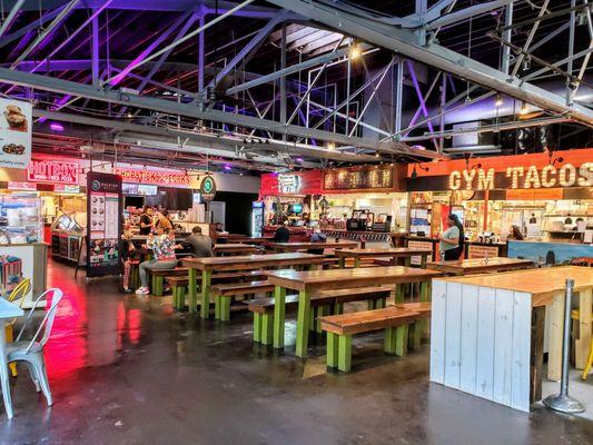 Seating Area at Morgan St. Food Hall