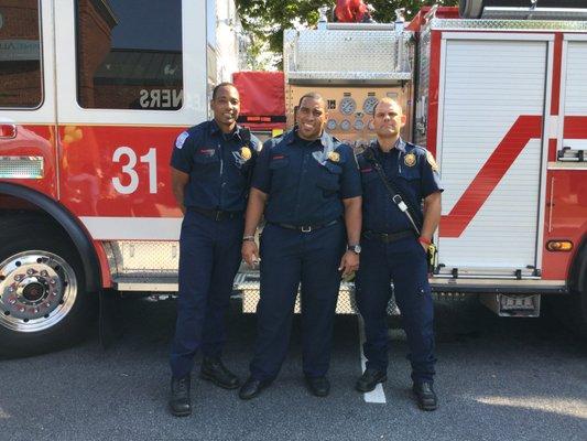 Thank you to the fine men and women of Atlanta Fire Department for supporting SpineAlign Center's Patient Appreciation Day