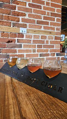 Cider flights